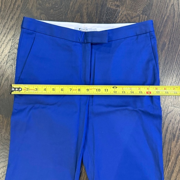 T Alexander Wang Slacks Electric Blue Skinny Dress Pants Women's Size Medium - Picture 7 of 12